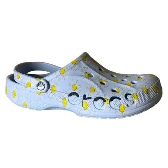 Crocs Baya Printed Clog Sandals Men's Size 12 Shoes NEW - Picture 2 of 10